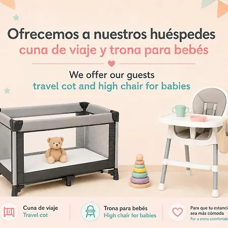 Apartament Luminoso, Acogedor E Ideal Para Familias *